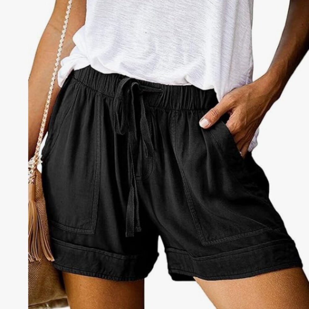 Comfortable Black Women's Shorts